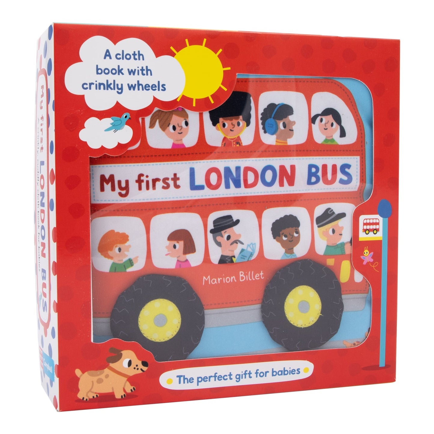 My First London Bus Cloth Book by Marion Billet