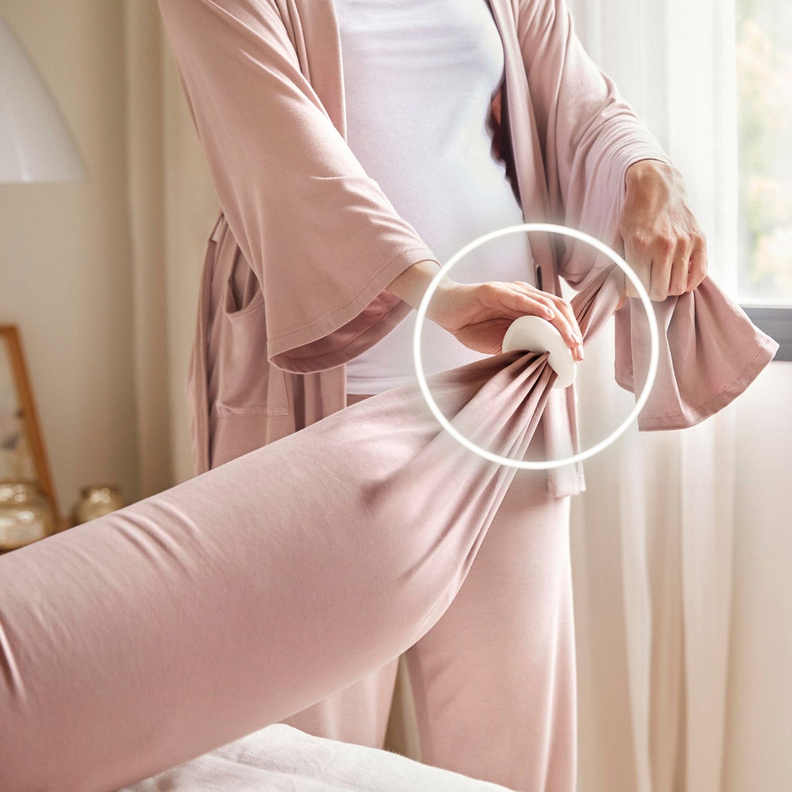 bbhugme Pregnancy Pillow - Dusty Pink