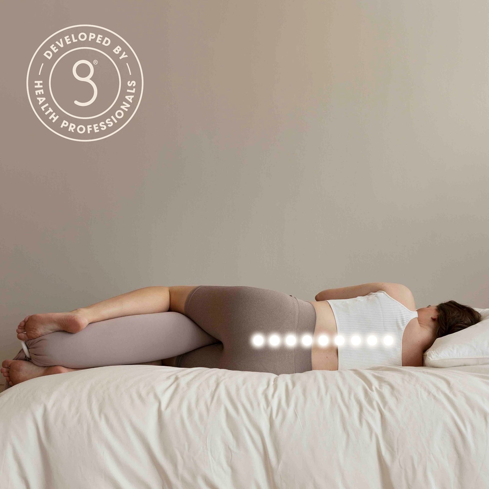 bbhugme Pregnancy Pillow - Dusty Pink
