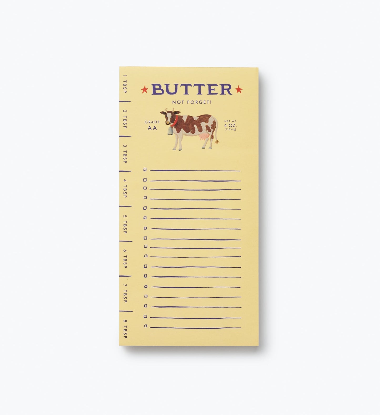 Market Pad - Butter Not Forget