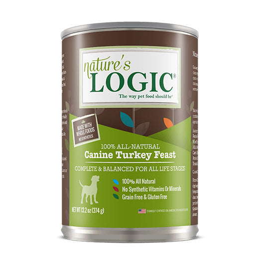 Nature's Logic Turkey Canned Dog Food