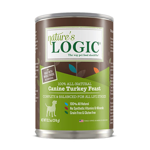 Nature's Logic Turkey Canned Dog Food