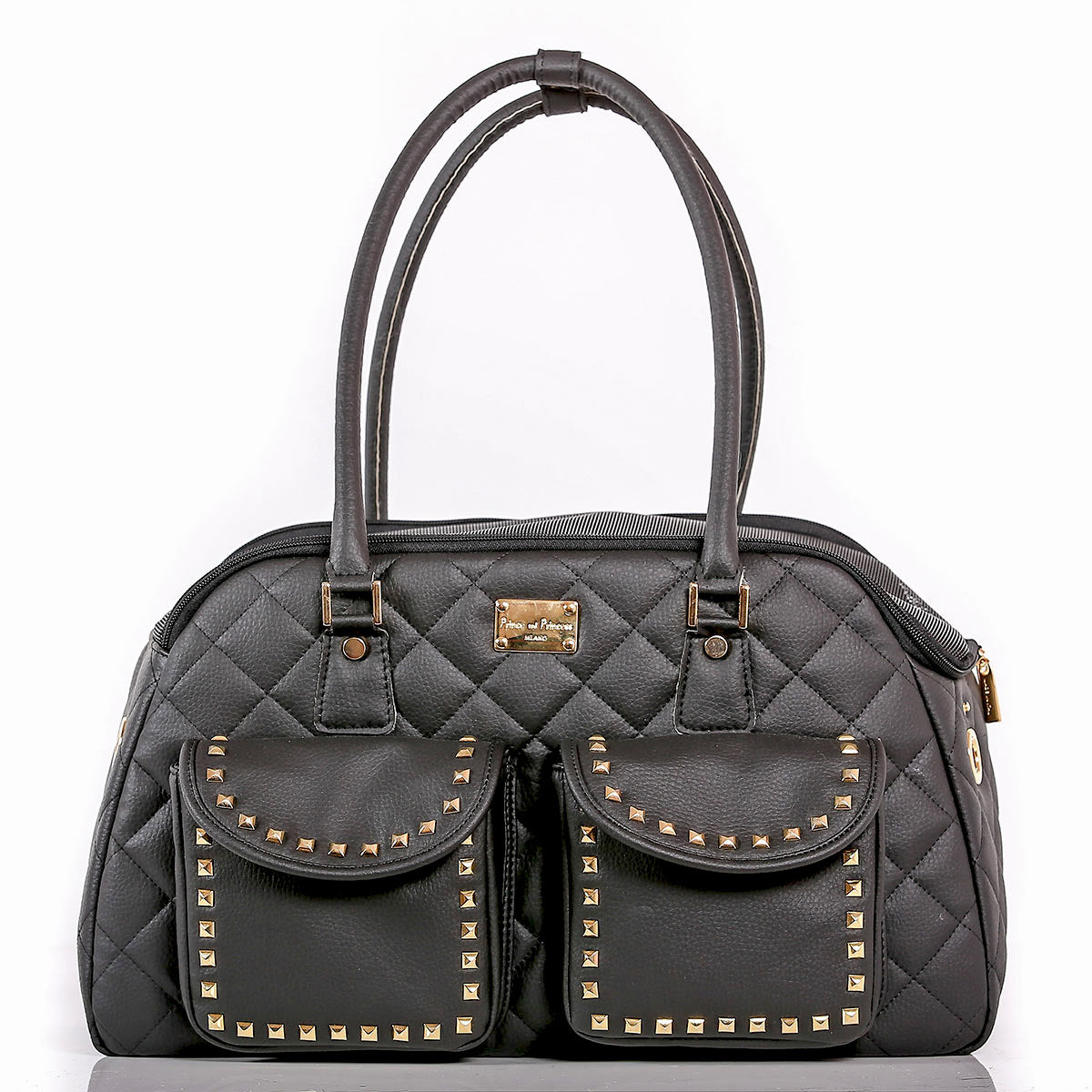 On-Air Travel Bag with Gold Studs