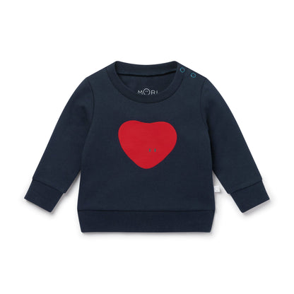 Heart Sweatshirt & Joggers Outfit