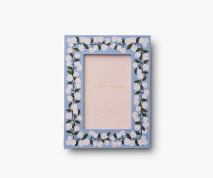Paper Wrapped Picture Frame - Hydrangea