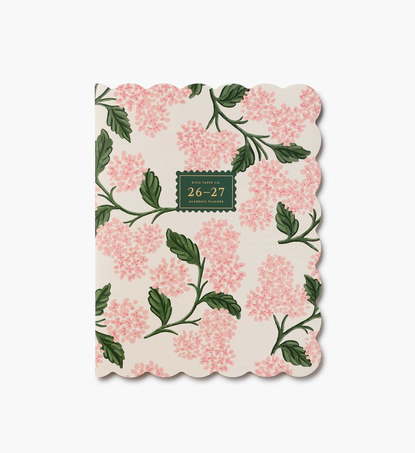 2026-2027 12-Month Academic Appointment Notebook - Pink Hydrangea