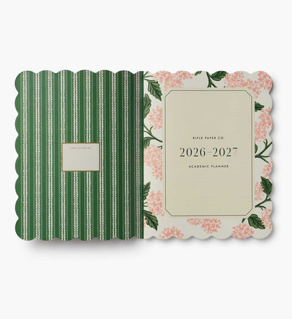 2026-2027 12-Month Academic Appointment Notebook - Pink Hydrangea