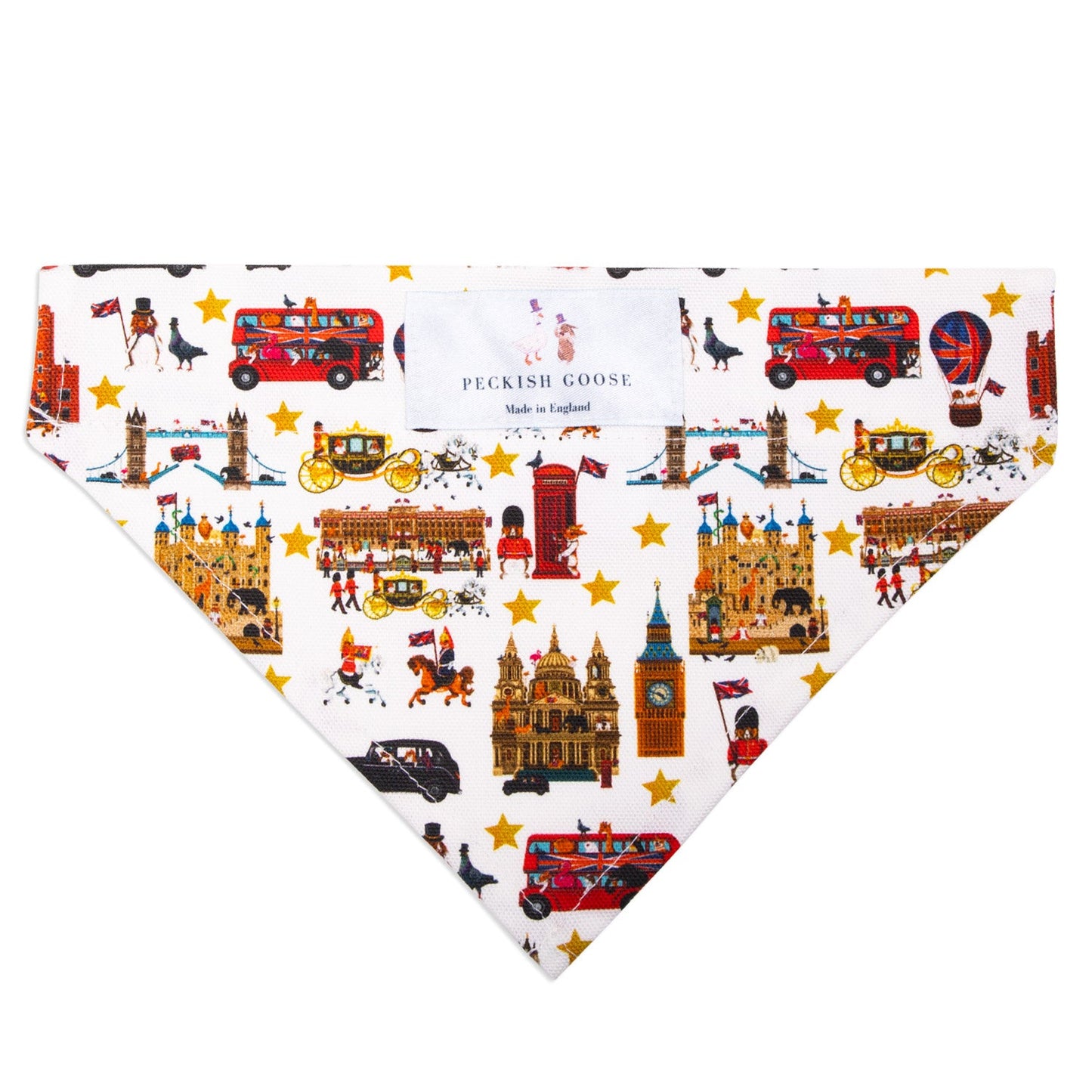 Peckish Goose London Dog Bandana