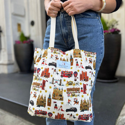 Peckish Goose London Tote Bag