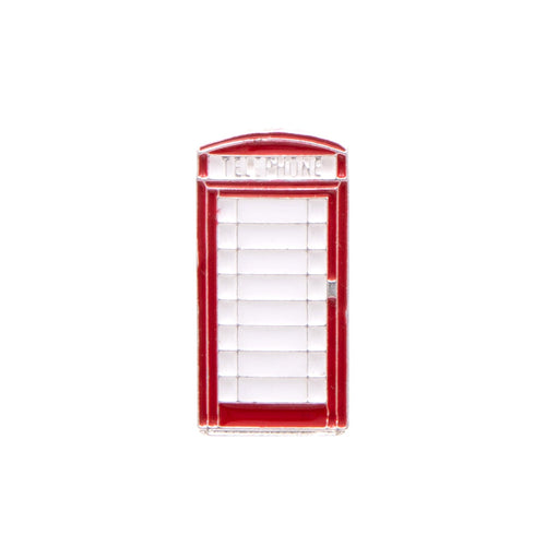 Pin Badge - Telephone Box