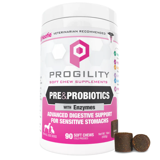PROGILITY PRE & PROBIOTICS SOFT CHEW SUPPLEMENTS
