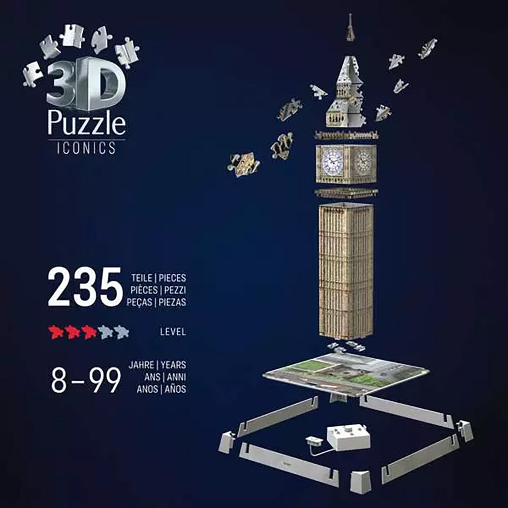 Ravensburger 3D Big Ben Iconics 216pc Puzzle