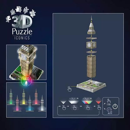 Ravensburger 3D Big Ben Iconics 216pc Puzzle