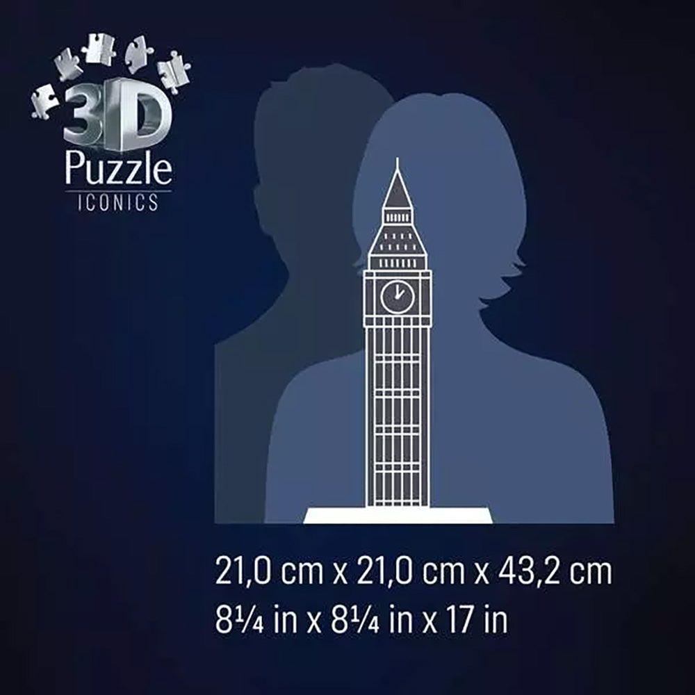 Ravensburger 3D Big Ben Iconics 216pc Puzzle