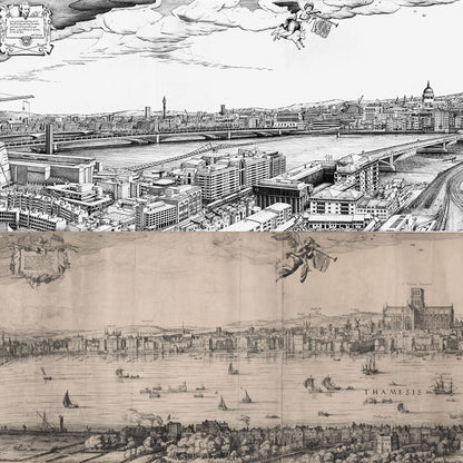 Robin Reynolds London Redrawn Panorama Print