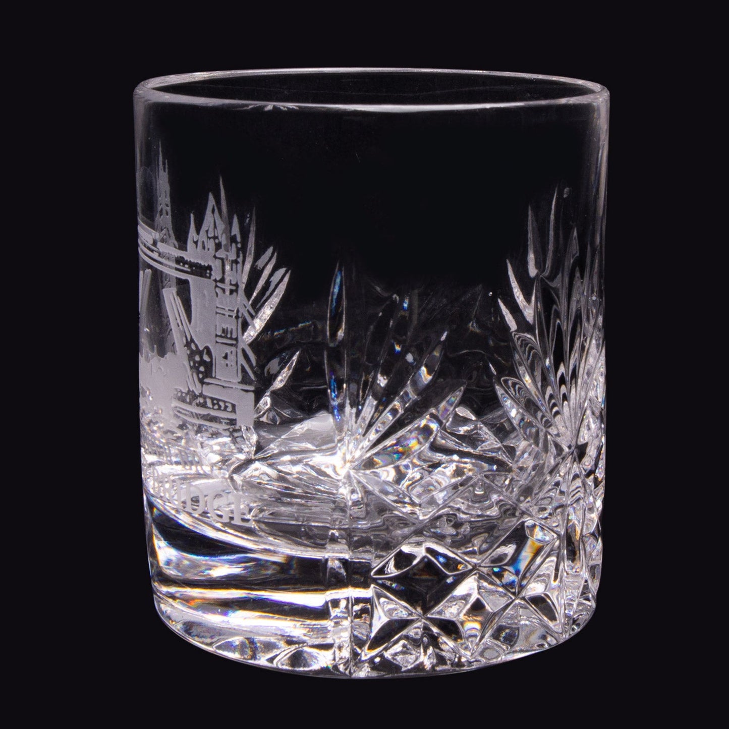 Royal Scott Crystal 4oz Shot Glass Tower Bridge