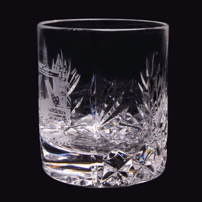 Royal Scott Crystal 4oz Shot Glass Tower Bridge