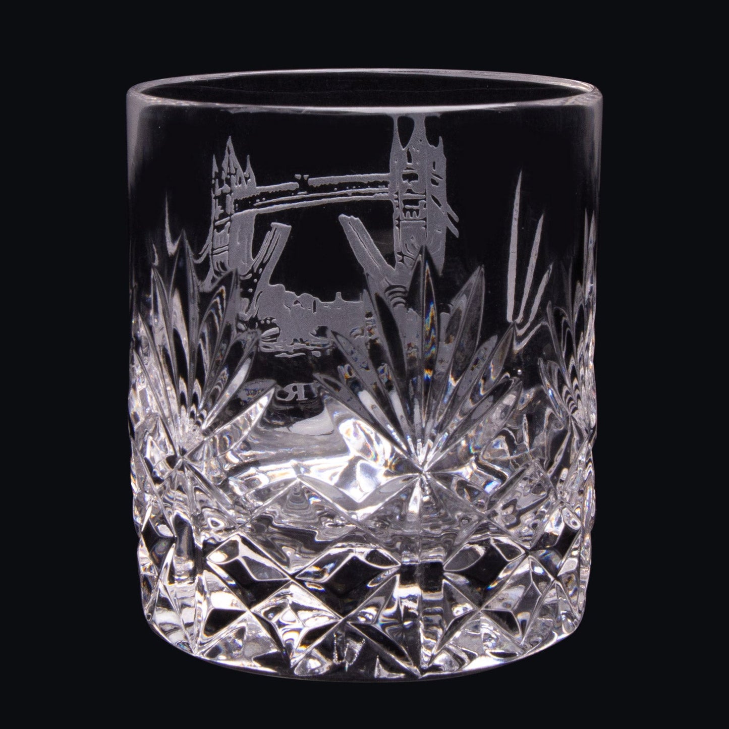 Royal Scott Crystal 4oz Shot Glass Tower Bridge