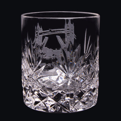 Royal Scott Crystal 4oz Shot Glass Tower Bridge