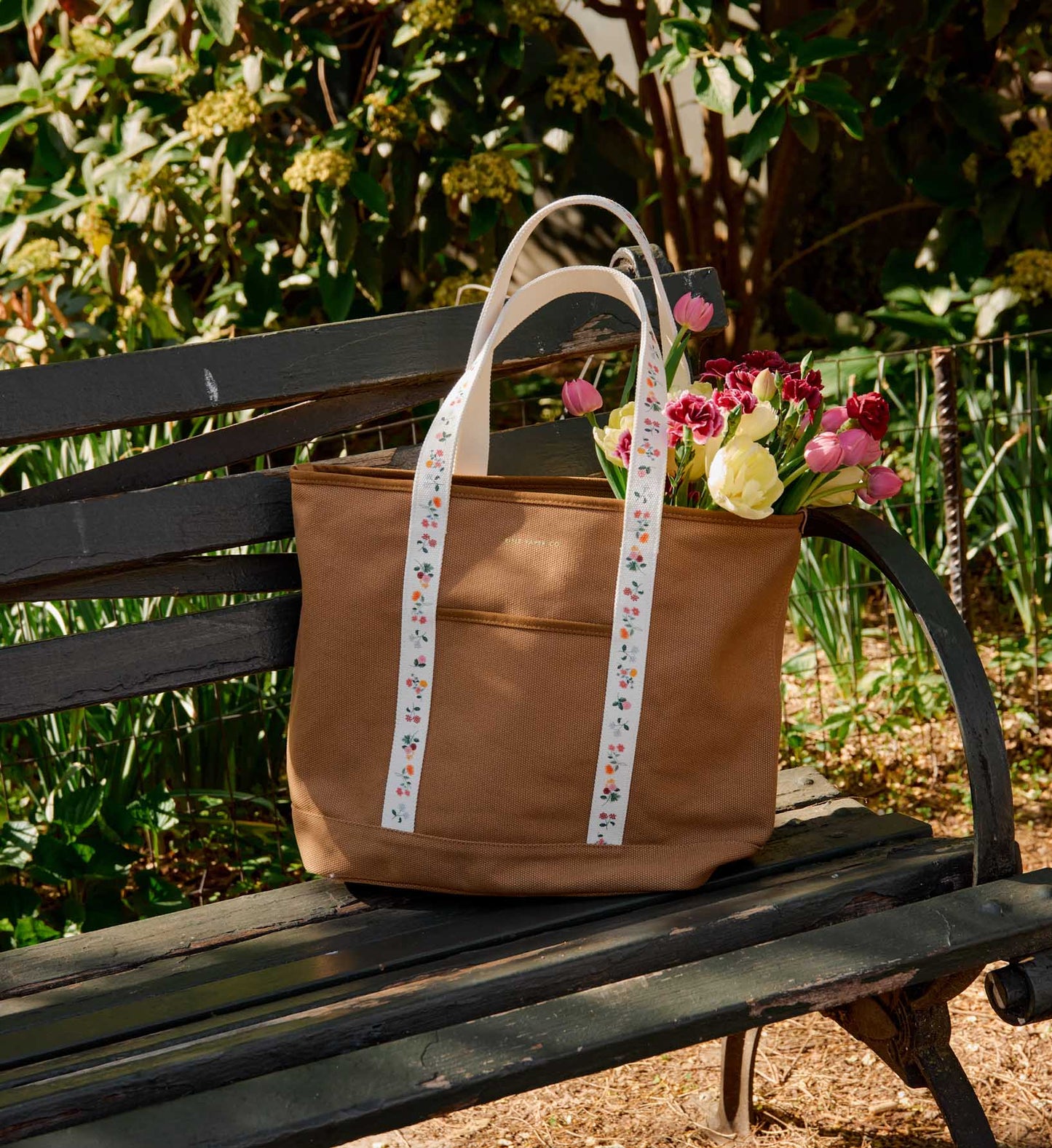 Canvas Carry All - Ditsy Dahlia