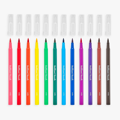 Brilliant Brush Markers