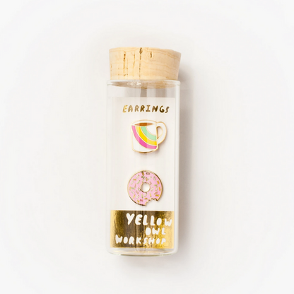 Coffee & Donut Earrings