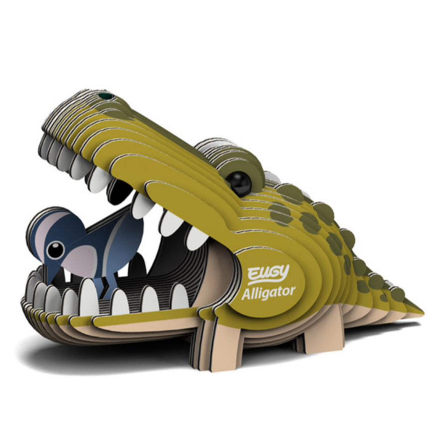 Alligator 3-D model kit