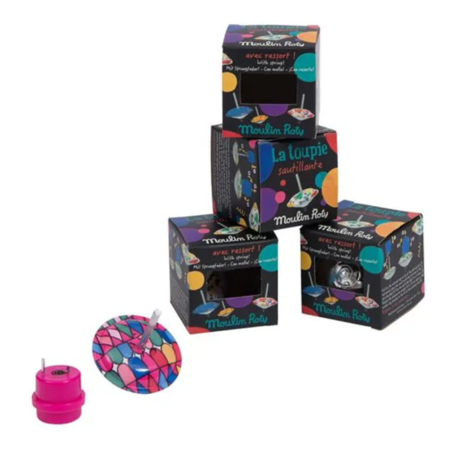 Assorted Hopping Spinning Tops