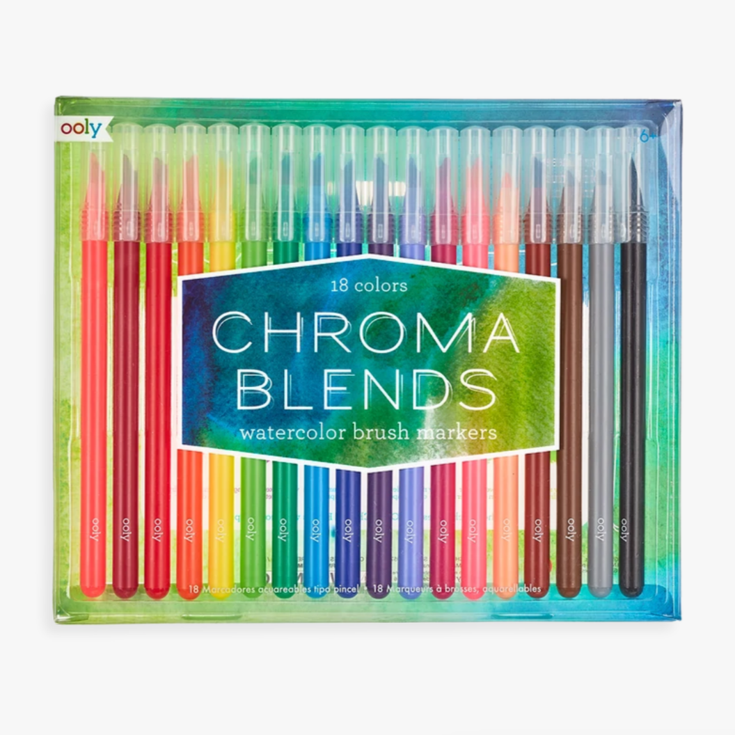 Chroma Blends Watercolor Brush Markers