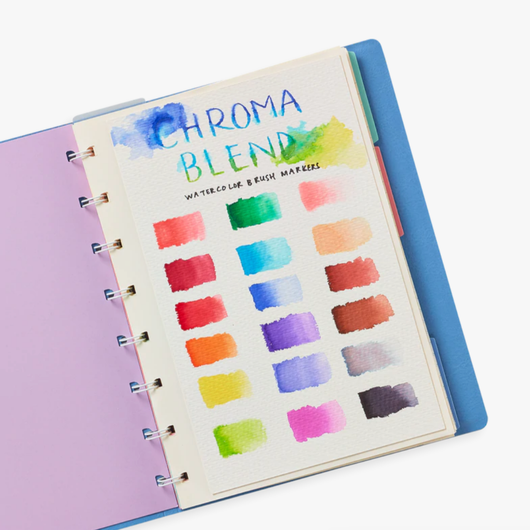 Chroma Blends Watercolor Brush Markers