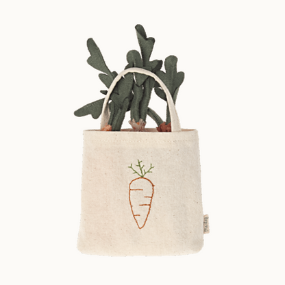 Carrots in Shopping Bag