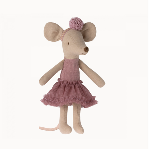 Ballerina Mouse Big Sister - heather