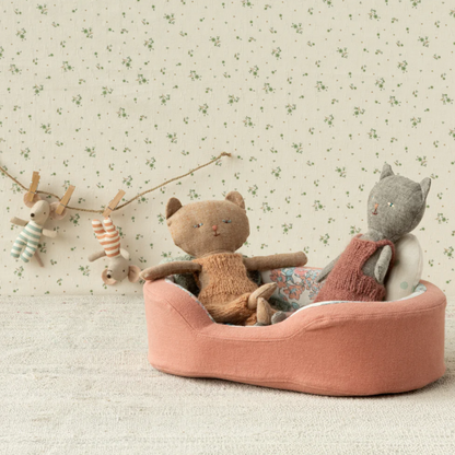 Cosy basket, Small - Coral