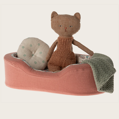 Cosy basket, Small - Coral
