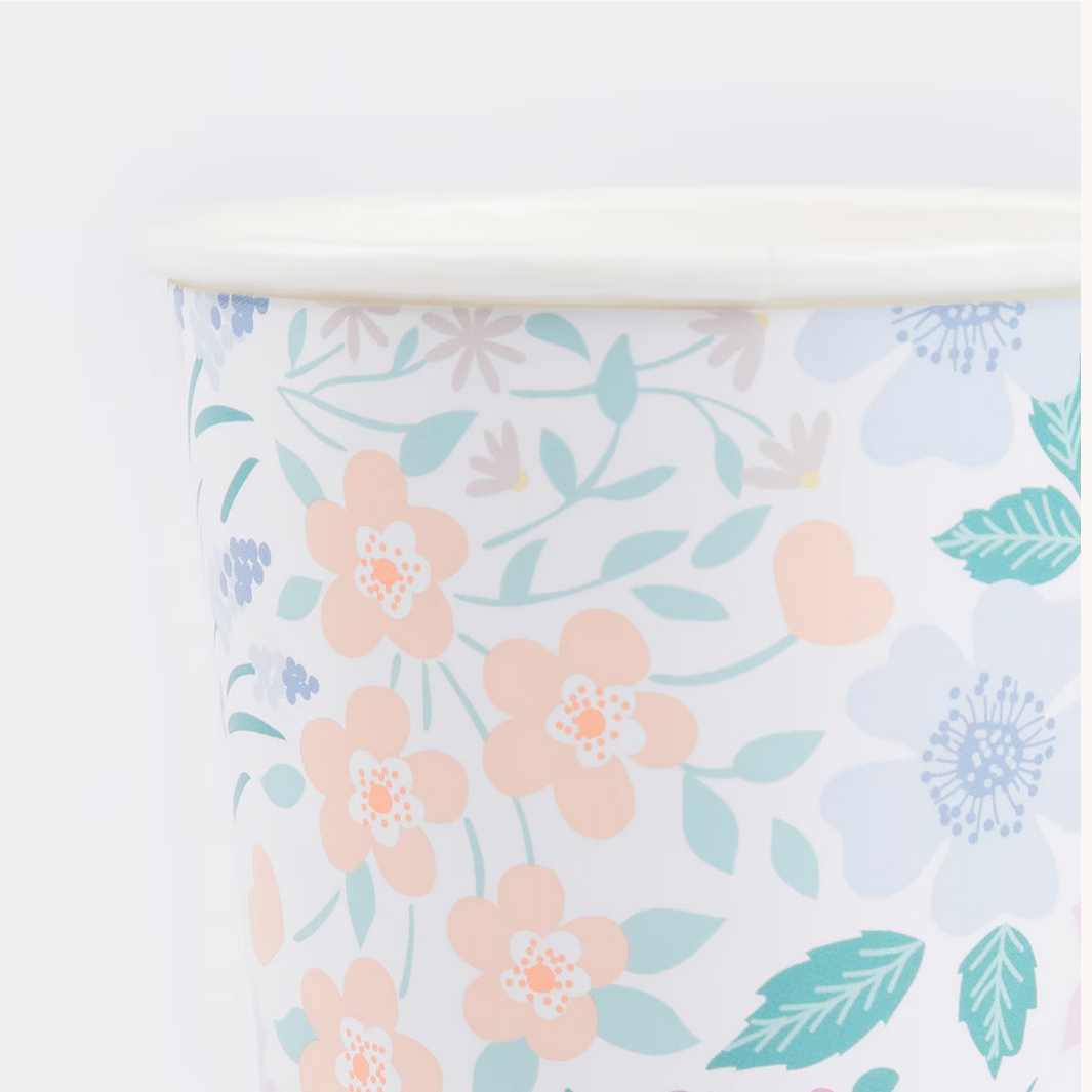 Cottage Garden Cups (8pk)