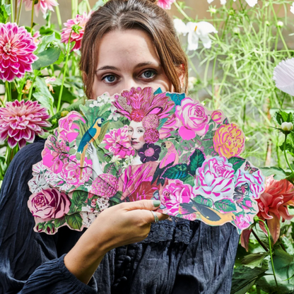 Artist Paper Fan Bundle Sarah's Birds & Flowers