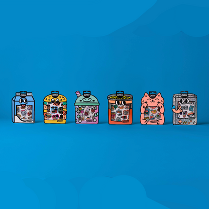 36 ASSORTED STICKERS - BIG