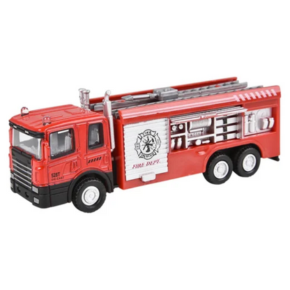 6" Die-Cast Pull Back Trucks