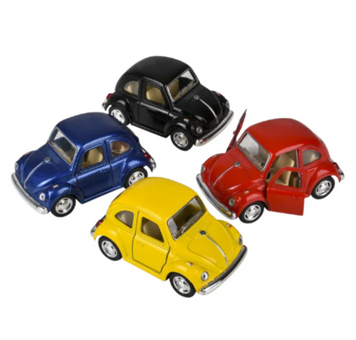 4" Die-Cast Pull Back 1967 VW Classic Beetle