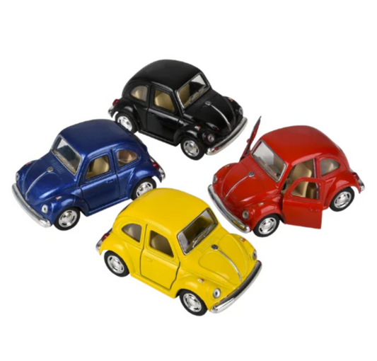 4" Die-Cast Pull Back 1967 VW Classic Beetle