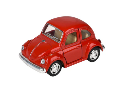 4" Die-Cast Pull Back 1967 VW Classic Beetle