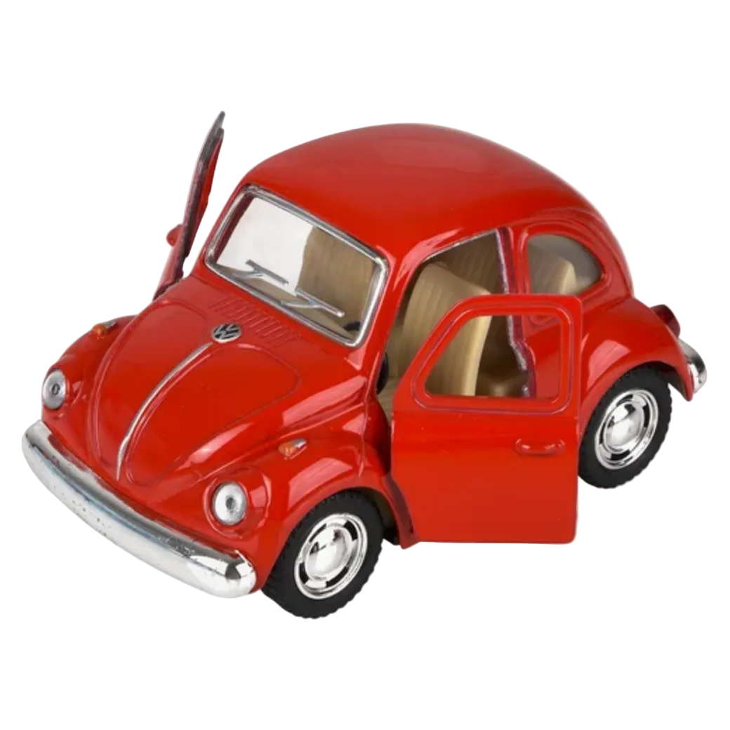 4" Die-Cast Pull Back 1967 VW Classic Beetle