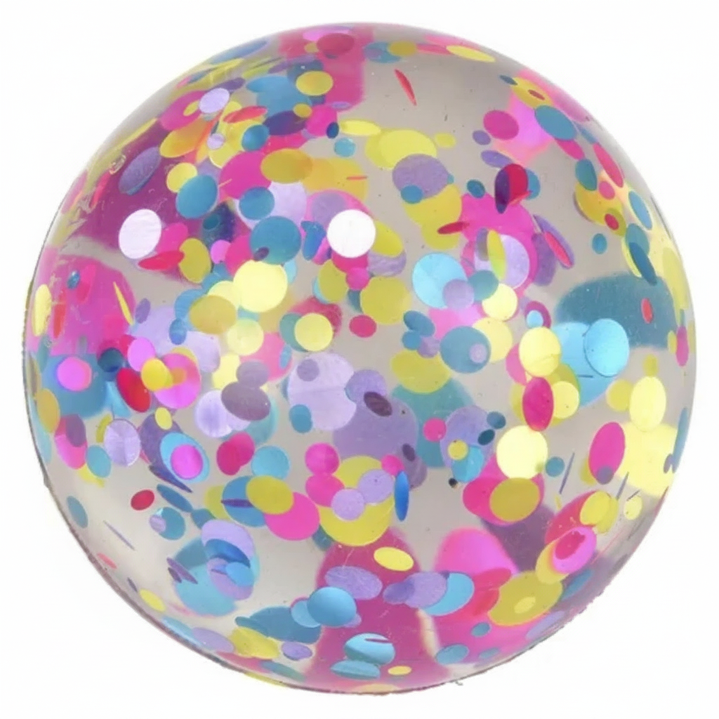 1.75" Sparkle Spot Hi-Bounce Ball