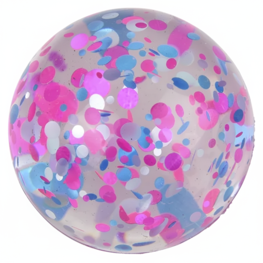 1.75" Sparkle Spot Hi-Bounce Ball
