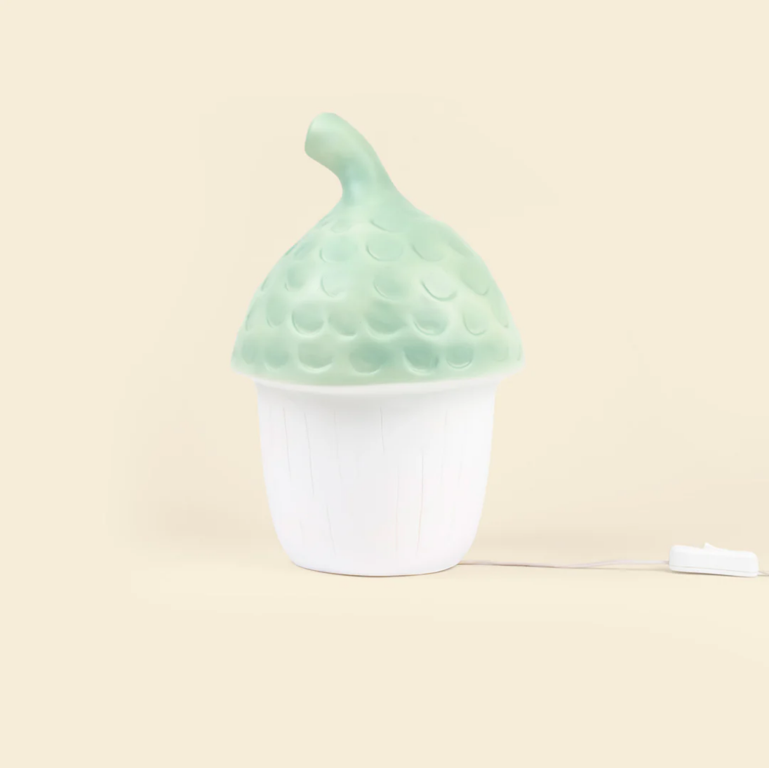 Acorn Night Lamp -almond