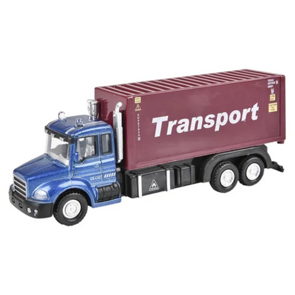 6" Die-Cast Pull Back Trucks