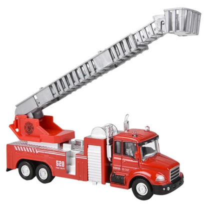 6" Die-Cast Pull Back Trucks