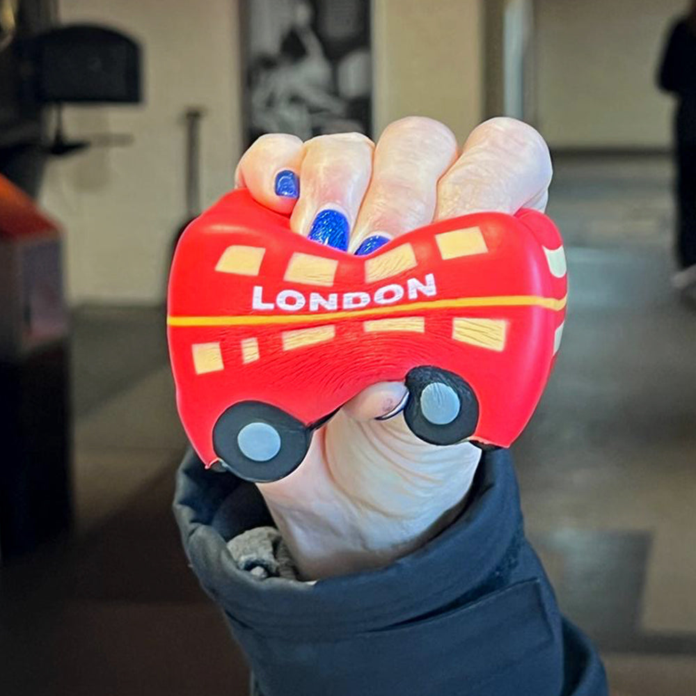 Squishi Pals - Dizzy Decker Bus - Stress Toy