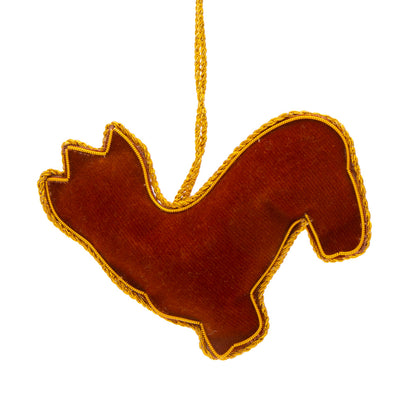 Corgi Dog Stitched Christmas Decoration