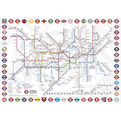 TFL London Underground Map 1000pc Puzzle